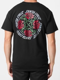 Santa Cruz Dressen Rose Solo T-Shirt Black