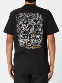 Santa Cruz Wood Cut T-Shirt Black