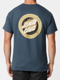 Santa Cruz Flamed MFG Dot T-Shirt Dusk Blue