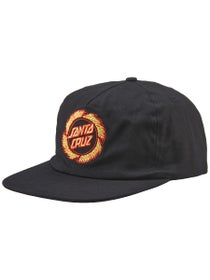 Santa Cruz Flame Ringed Snapback Hat