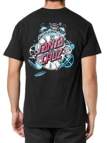 Santa Cruz Grabke Exploding Dot T-Shirt Black