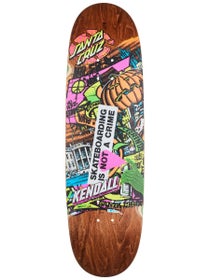 Santa Cruz Kendall Street Art Collage VX Egg Deck 9x32