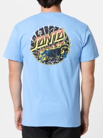 Santa Cruz Kendall Wolf Dot T-Shirt Carolina Blue