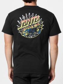 Santa Cruz Kendall Wolf Dot T-Shirt Black