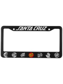 Santa Cruz Logo Classic License Plate Frame