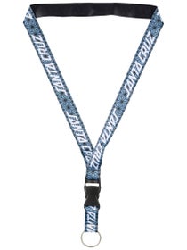 Santa Cruz Luck Strip Lanyard Keychain