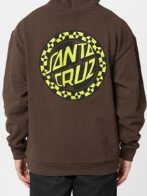Santa Cruz Malba Crash Dot Hoodie Brown