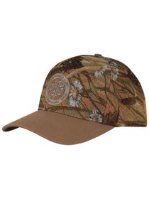 Santa Cruz MFG Tapestry Snapback Hat Floral/Khaki