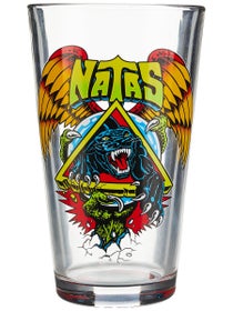 Santa Cruz Natas SC Panther Pint Glass