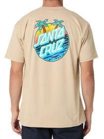 Santa Cruz Retreat Dot T-Shirt Sand