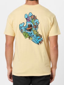 Santa Cruz Roskopp Screaming Five T-Shirt Vegas Gold