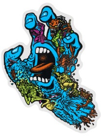 Santa Cruz Roskopp Screaming Five 3.36" Sticker