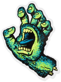 Santa Cruz Street Creep Hand 4.6" x 6" Sticker Multi