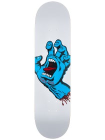 Santa Cruz Screaming Hand White Deck 8.25 x 31.8