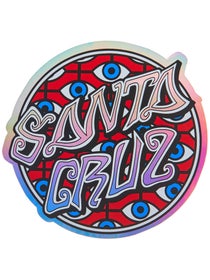 Santa Cruz Salba Eyes Dot 3.5" Sticker