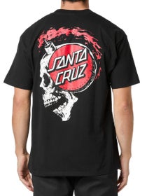 Santa Cruz Short Fuse T-Shirt Black