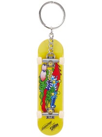 Santa Cruz Slasher Finger Board Keychain