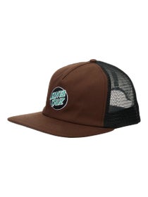 Santa Cruz Cruz Embroidered Snapback Hat Olive/Black