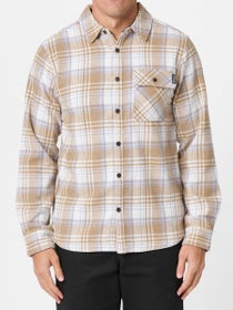 Santa Cruz Classic Flannel Shirt Sand Plaid