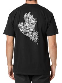 Santa Cruz Scourge Hand T-Shirt Black