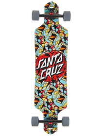 Santa Cruz Screaming Scratched Hand Dot Drop Thru 9x36