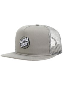 Santa Cruz Cruz Embroidered Mesh Hat Tonal Grey
