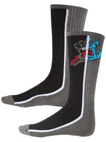 Santa Cruz Torn Hand Socks