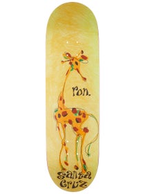 Santa Cruz Ron Whaley 30 Yr Giraffe VX ES Deck 9x32.15