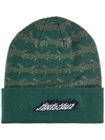 Santa Cruz Wired Flame Dot Beanie Forest