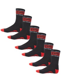 Spitfire Classic '87 Bighead Swirl 3-Pack Socks Black