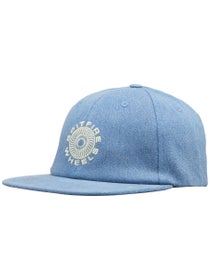 Spitfire Classic '87 Swirl Strapback Hat Denim/Yellow