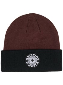 Spitfire Classic '87 Swirl Patch Beanie Black/Dark Red