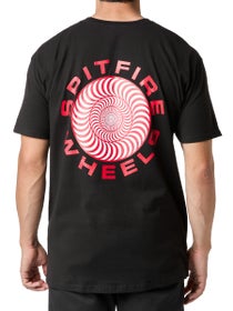 Spitfire Classic '87 Swirl Fill T-Shirt Black/Red