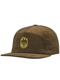 Spitfire Bighead Snapback Hat Brown/Gold