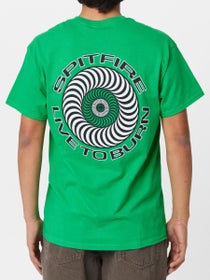 Spitfire Live To Burn Classic T-Shirt Irish Green