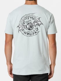 Spitfire Batwing Classic Ringspun T-Shirt Silver