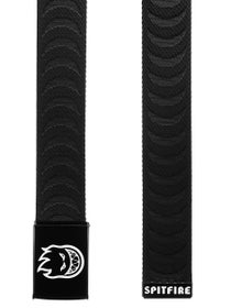 Spitfire Bighead Crescent Jacquard Web Belt Black/White