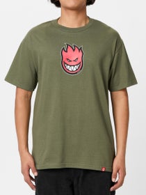 Spitfire Bighead Mid Fill T-Shirt Military Green