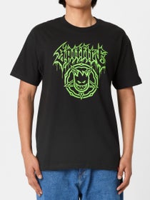 Spitfire Basic Pentagram Drip T-Shirt Black/Green