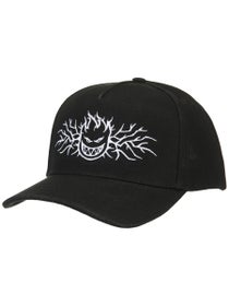 Spitfire Bighead Thorn Snapback Hat Black/White