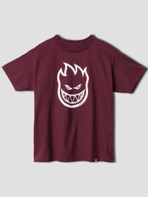 Spitfire Bighead YOUTH T-Shirt Maroon/White