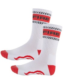 Spitfire Classic '87 Bighead Swirl 3-Pack Socks White