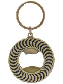 Spitfire Classic Swirl Bottle Opener Keychain/Brass