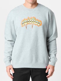 Spitfire Chrome Venom Heavyweight Crewneck Heather Grey