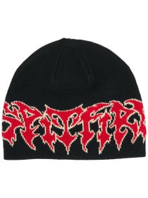 Spitfire Demon Script Skully Beanie Black/Red