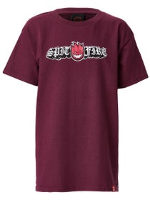 Spitfire Old E Drop Bighead YOUTH T-Shirt Maroon