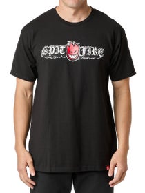 Spitfire Old E Drop Bighead T-Shirt Black/Red