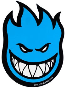 Spitfire Fireball Sticker Medium Blue