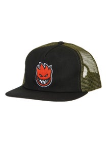 Spitfire Bighead Fill Mesh Hat Black/Olive
