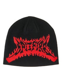 Spitfire Flame Out Skully Beanie Black/Red